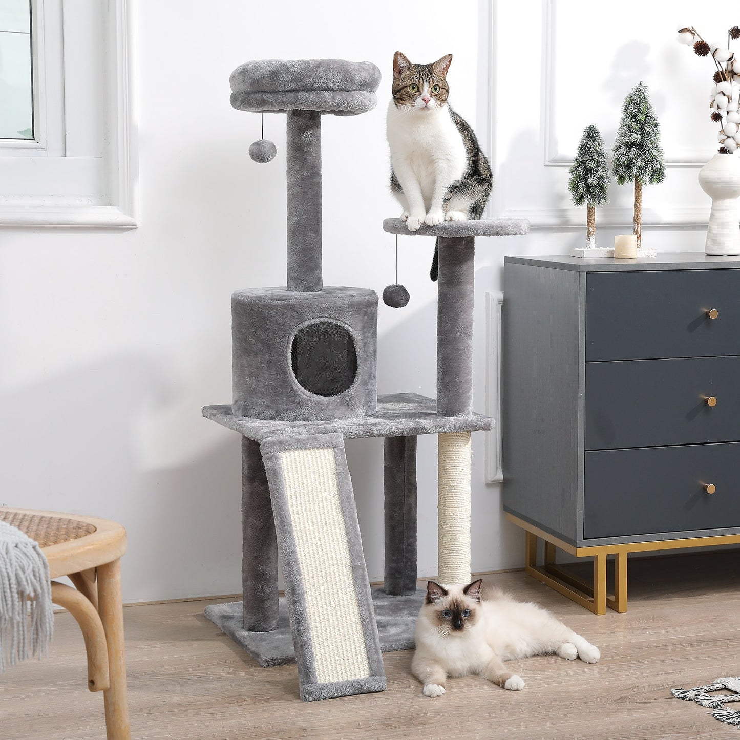 Multi-Level Cat Tree Tower Climb Furniture