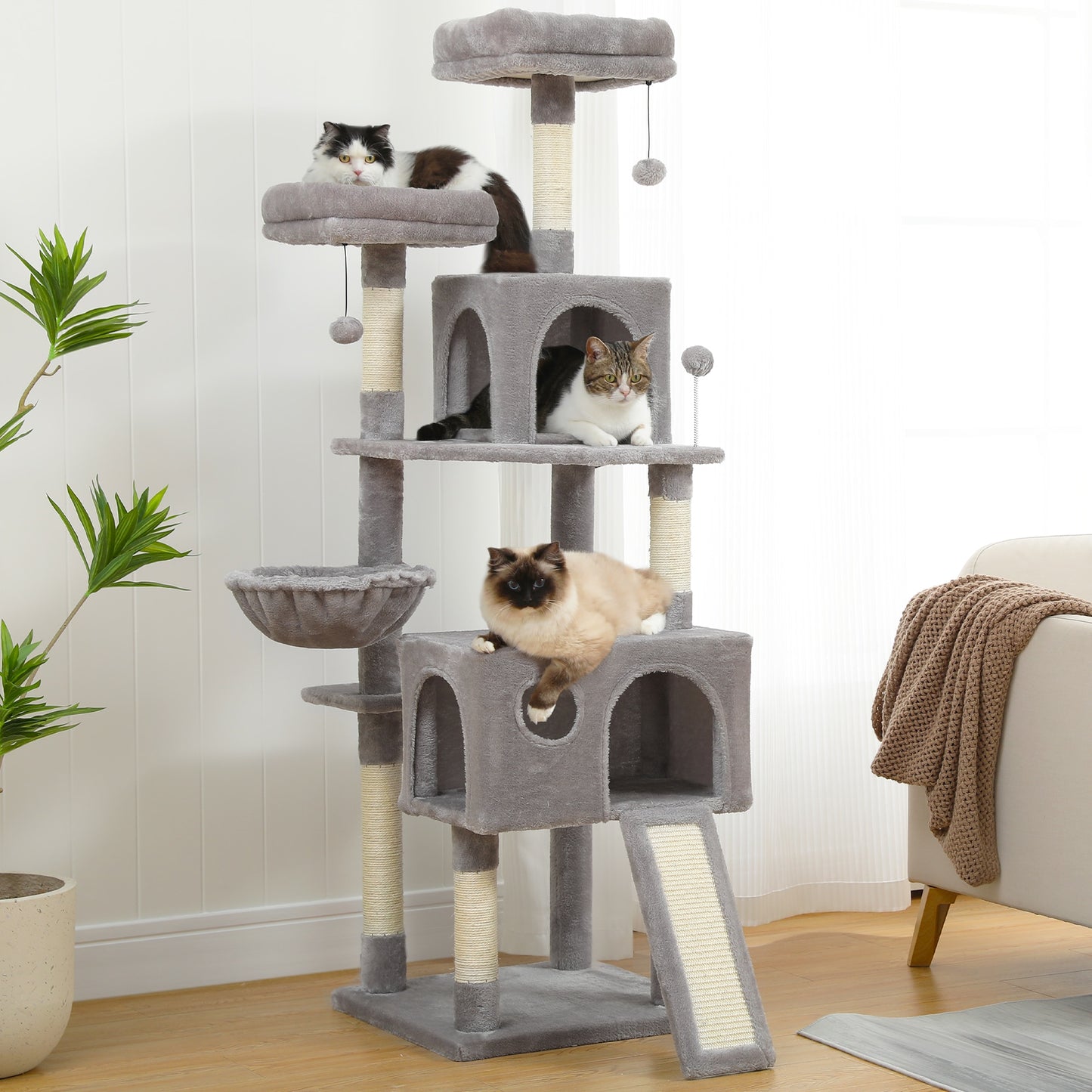 Multi-Level Cat Tree Tower Climb Furniture