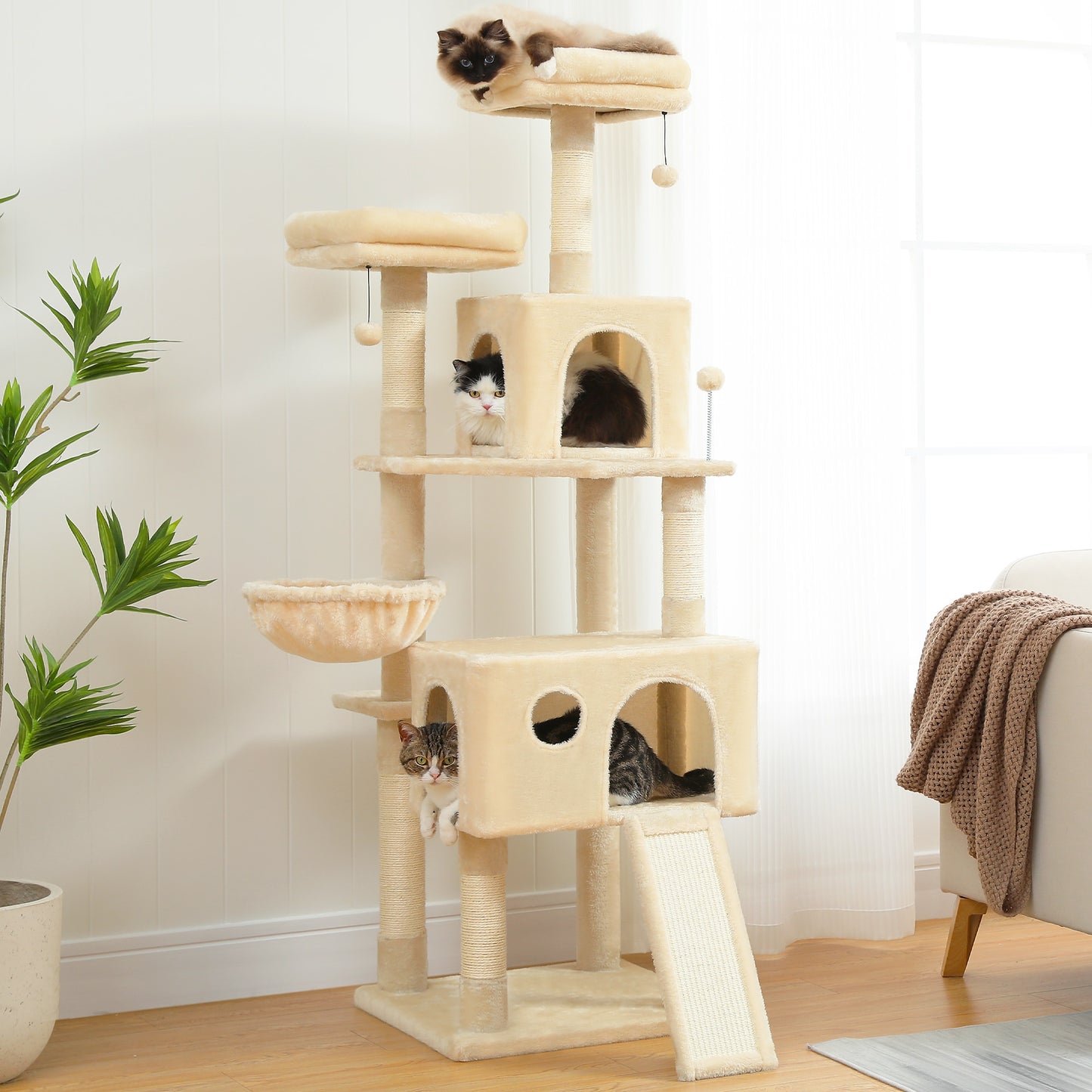 Multi-Level Cat Tree Tower Climb Furniture