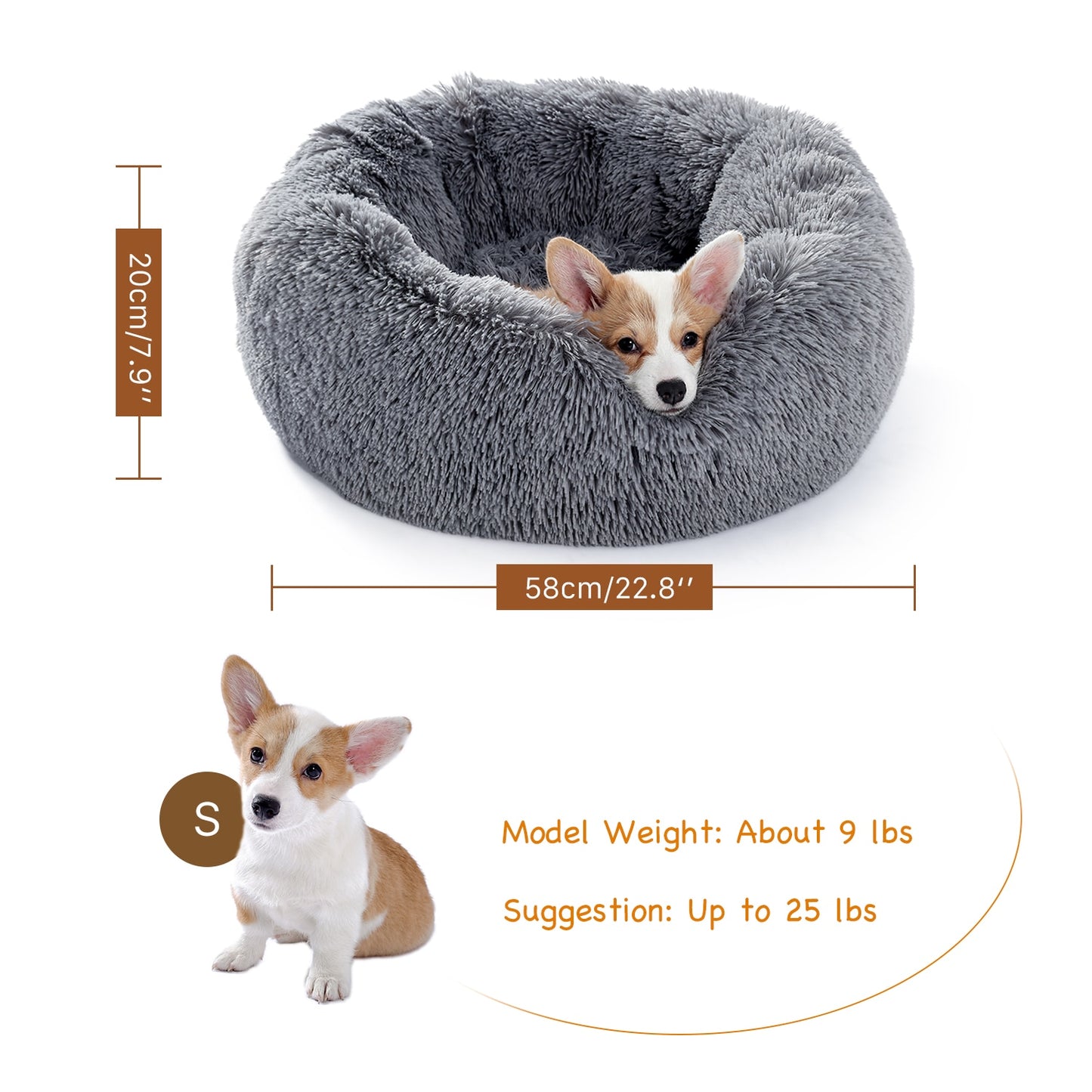 4 Size Pet Beds for Large Dog