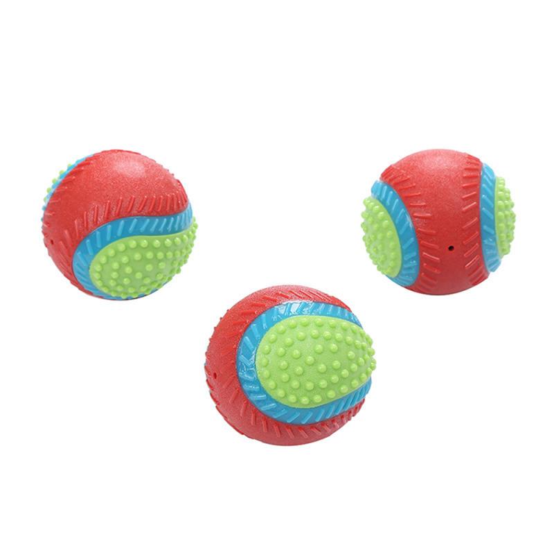 Dog Toy Rubber Ball Bite-Resistant