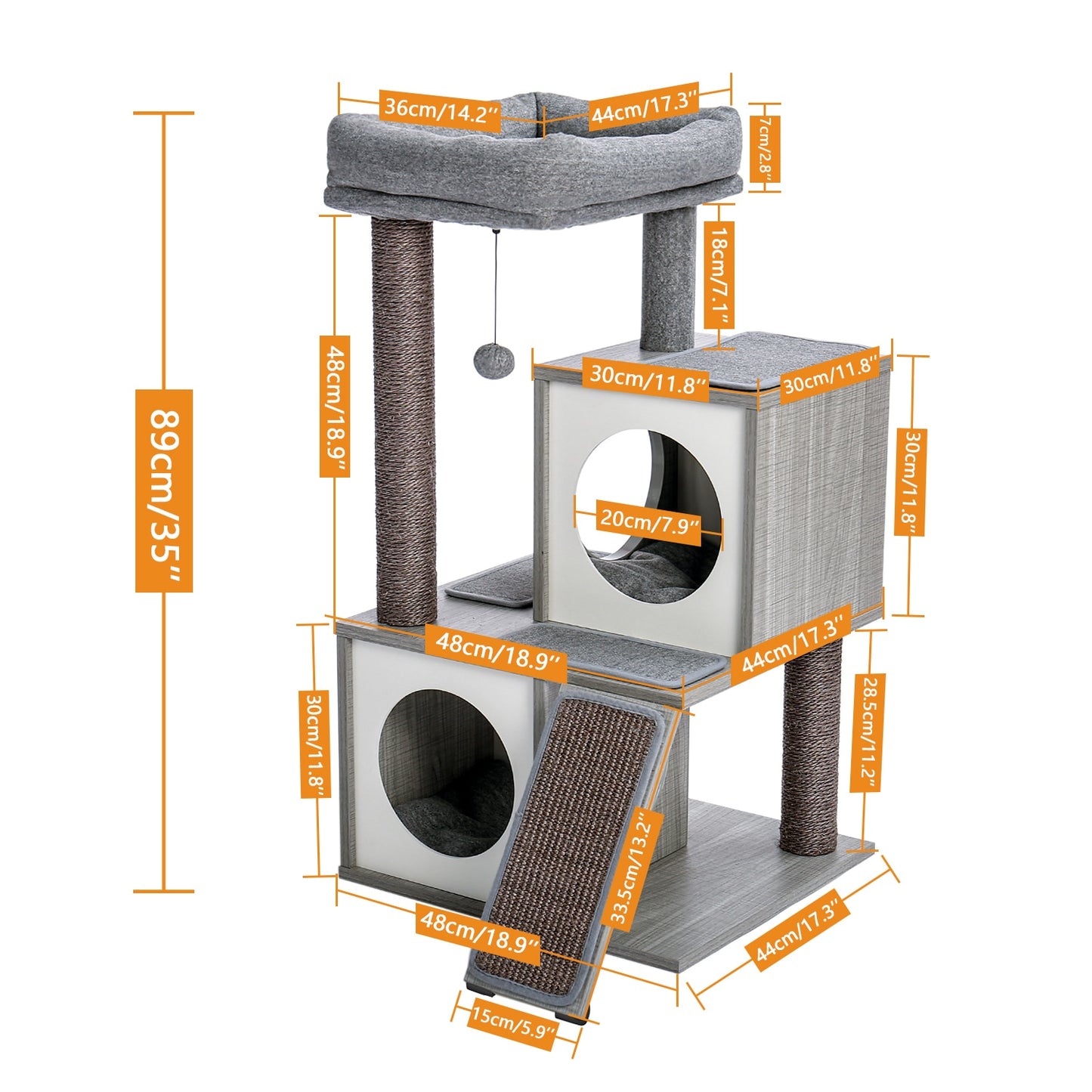 Cats Tree House Condo Activity Center