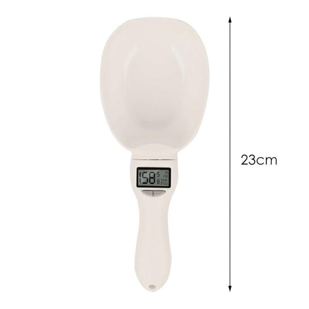 Pet Food Weighing Spoon Scale Electronic Measuring