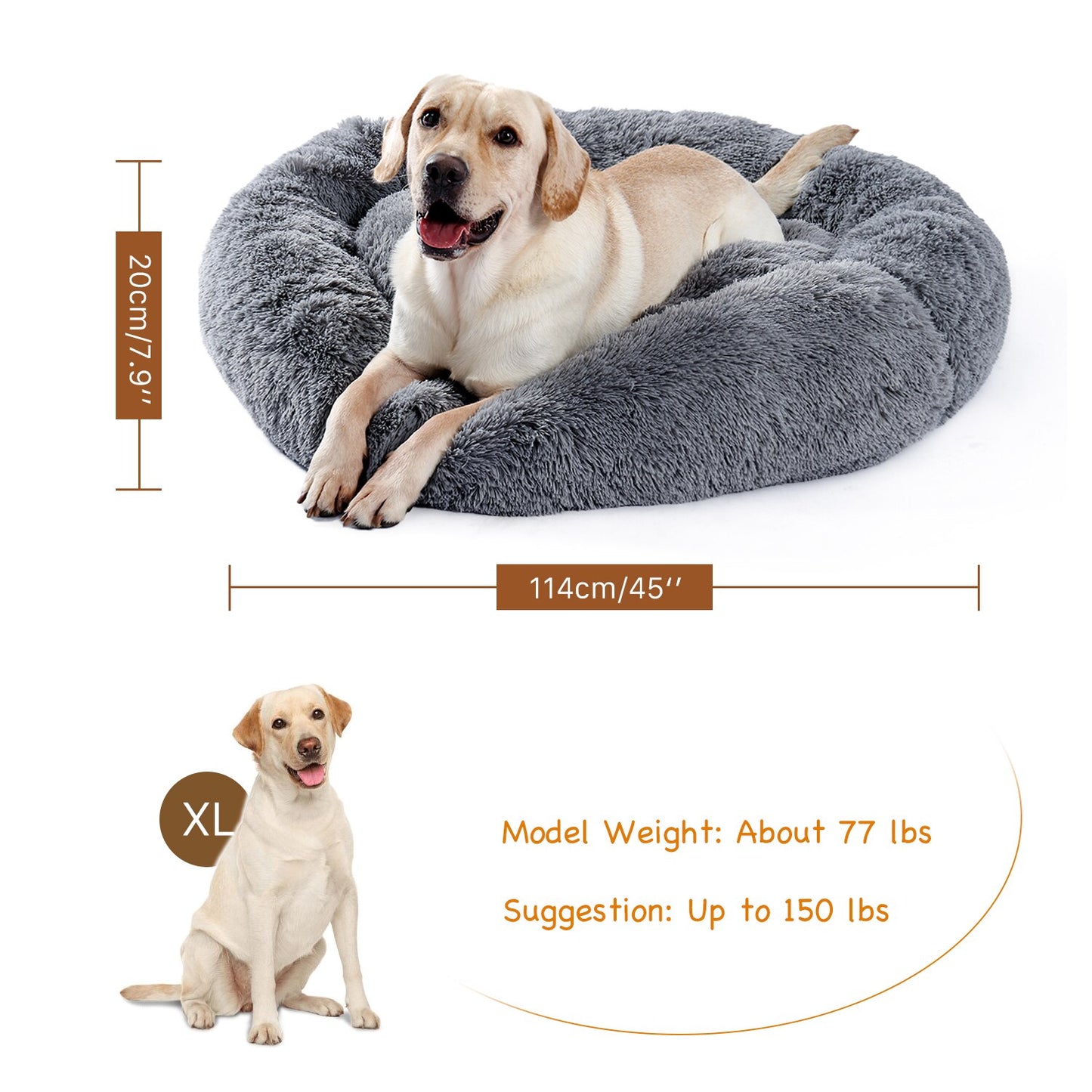 4 Size Pet Beds for Large Dog