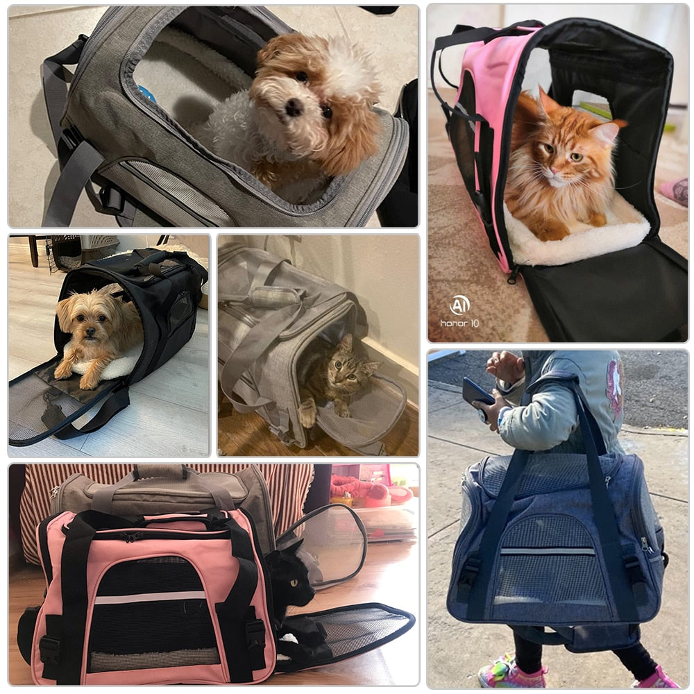 Portable Dog Carrier Bag Airline Approved