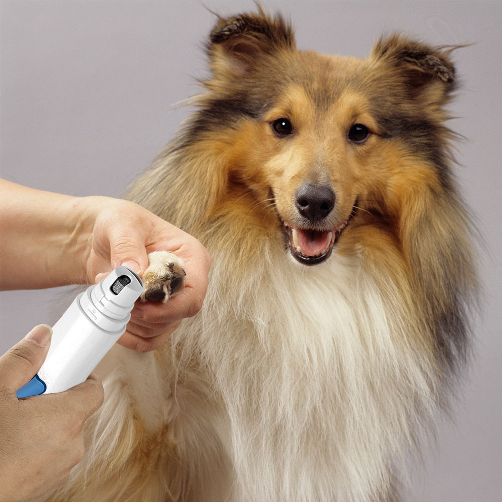 Electric Pet Nail File Trimmer Grooming Tool