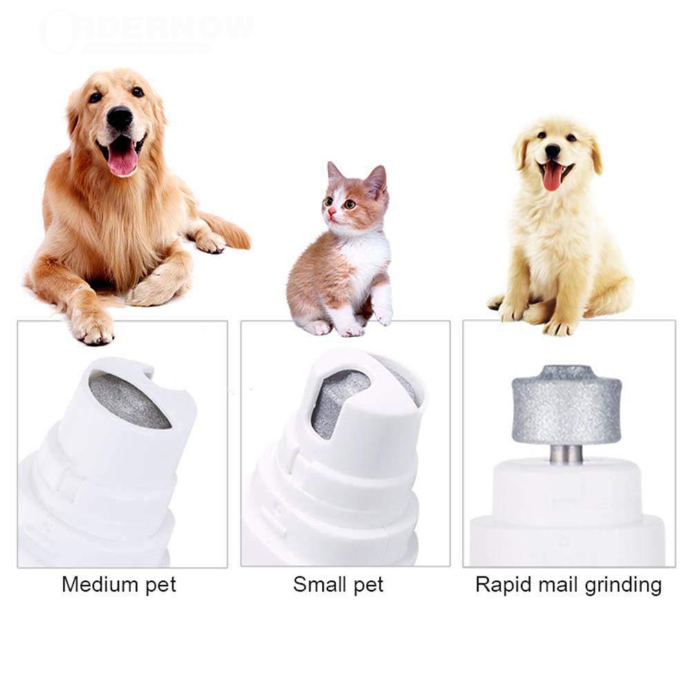 Electric Pet Nail Grinder Painless File Trimmer