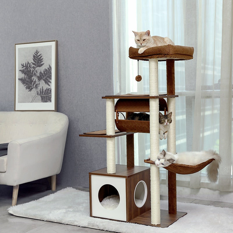 Cat Tree Tower Condo Furniture Scratch Post