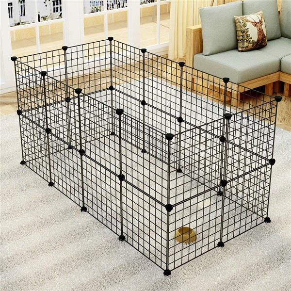 Playpen, Small Indoor Portable Metal Wire Fence