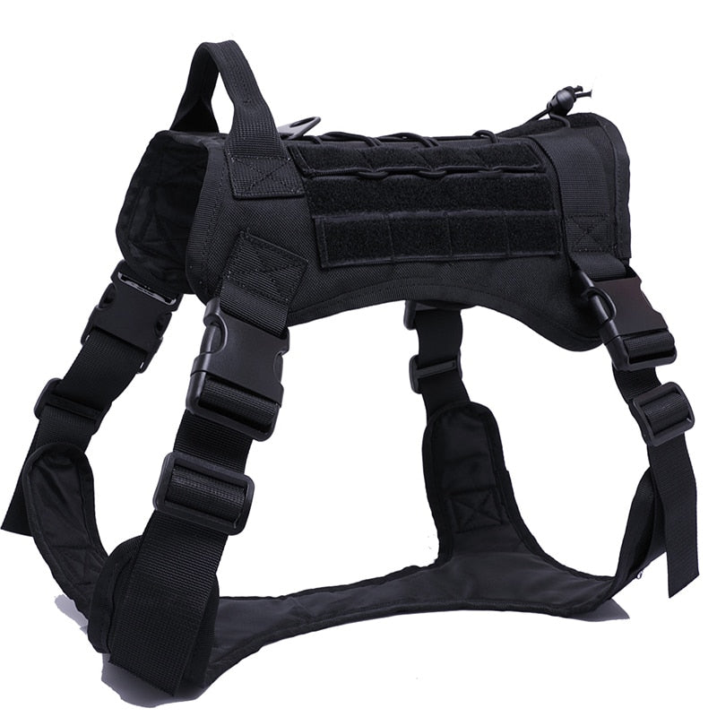 Tactical Dog Harnesses Pet Training Vest