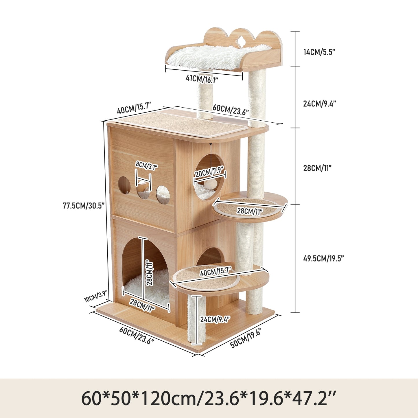 Cats Tree House Condo Activity Center