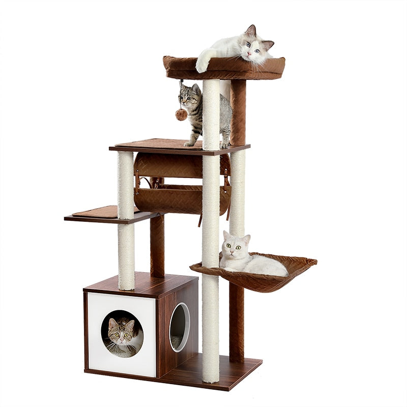 Cat Tree Tower Condo Furniture Scratch Post