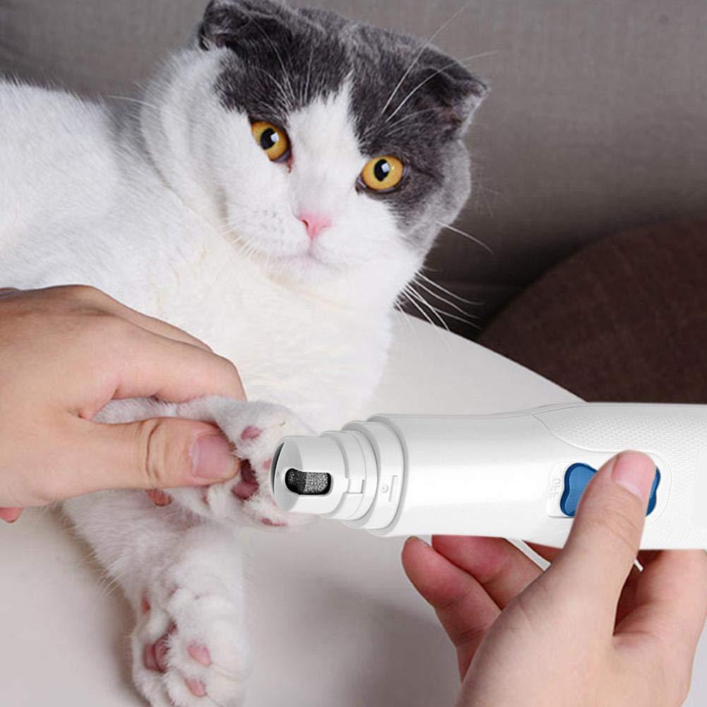 Electric Pet Nail Grinder Painless File Trimmer