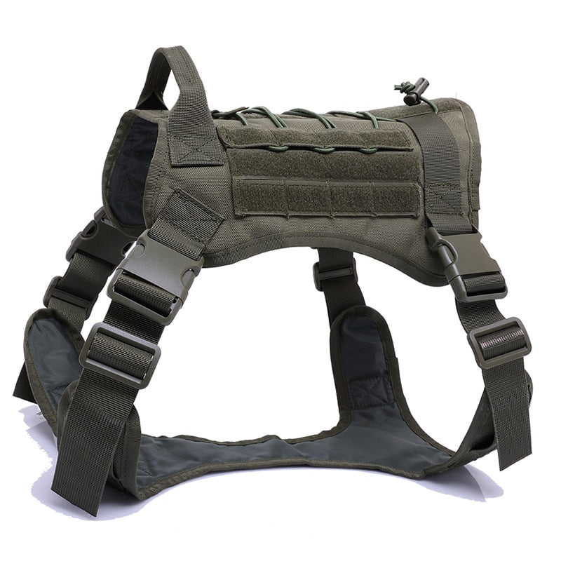 Tactical Dog Harnesses Pet Training Vest