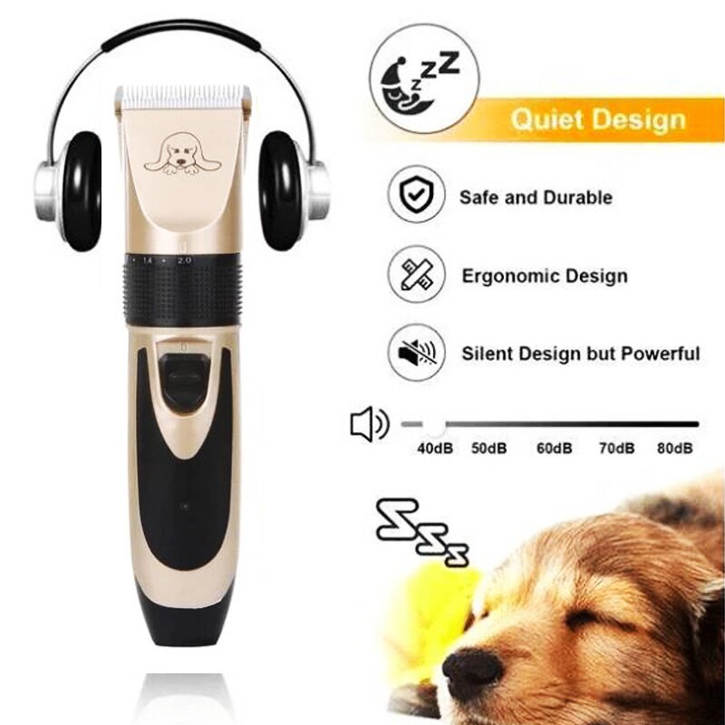 Dog Cat Hair Clippers Grooming Haircut Trimmer