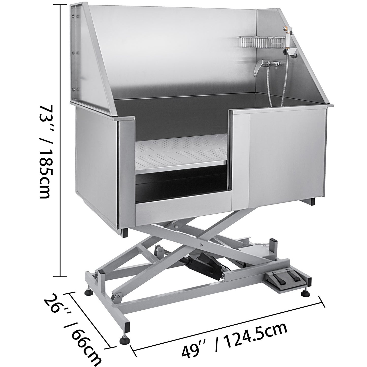 50 Inch Electric Pet Dog Grooming Tub