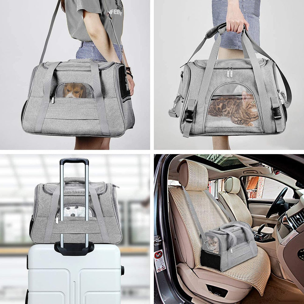 Portable Dog Carrier Bag Airline Approved