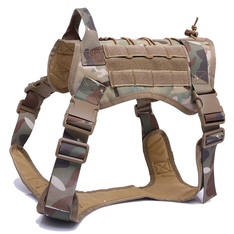 Tactical Dog Harnesses Pet Training Vest