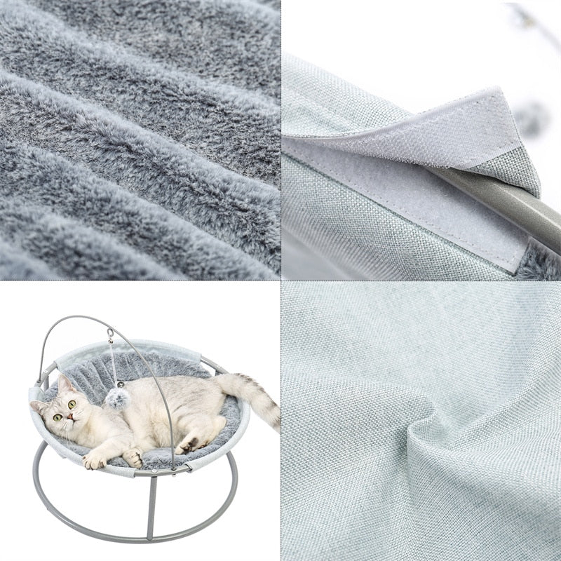 Soft Plush Pet Bed Cat Cradle Hammock