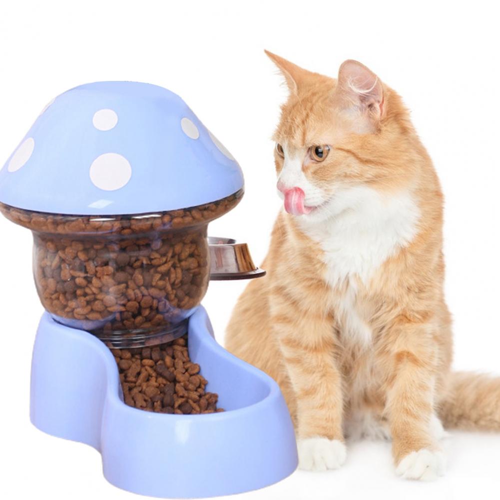 Pet Food Feeder  Practical Transparent Detachable