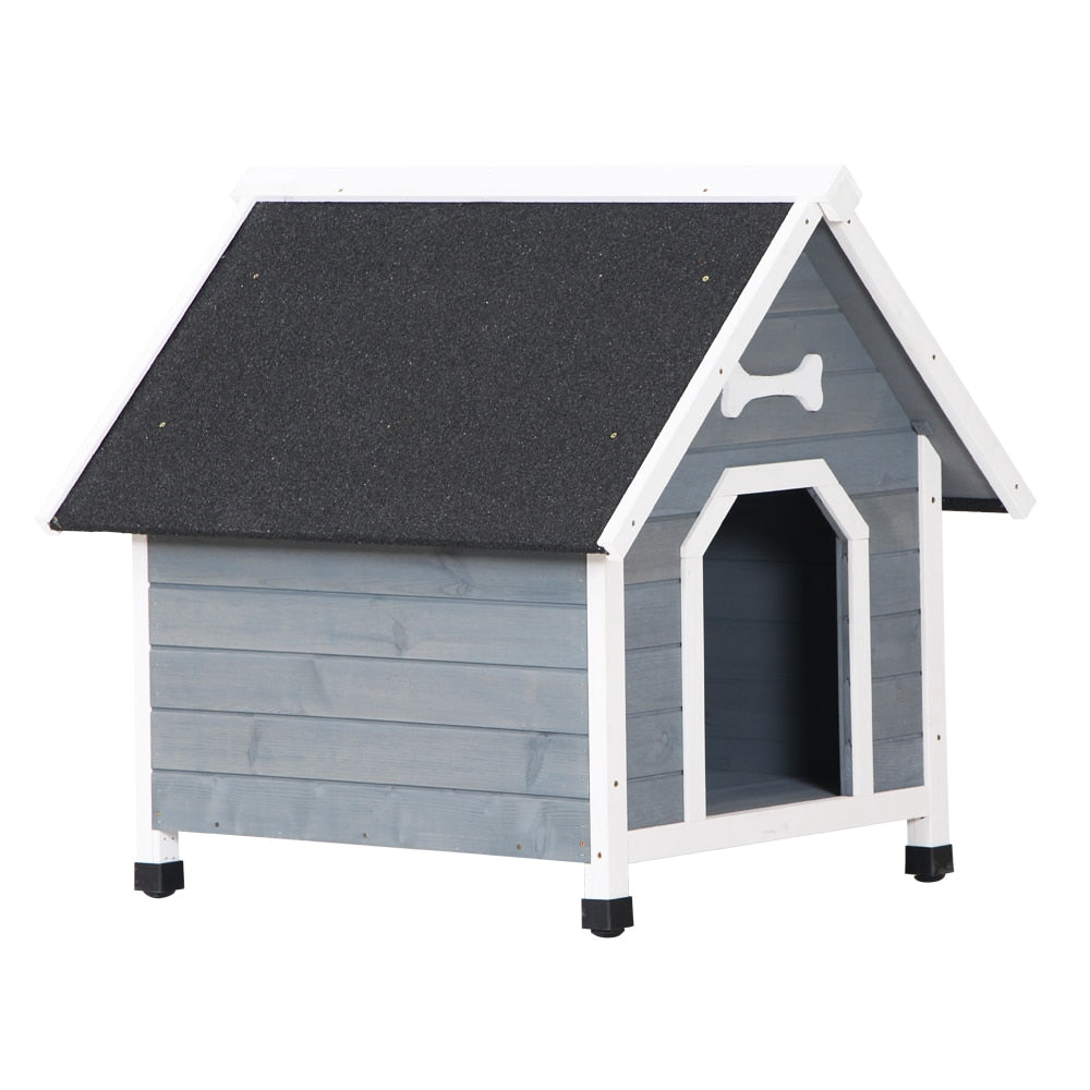 Dog House Outdoor Bed Wood Shelter