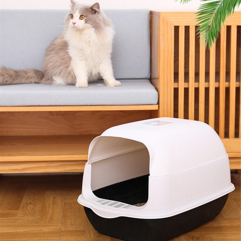 Cats Sanitary Tray Pet Litter Box