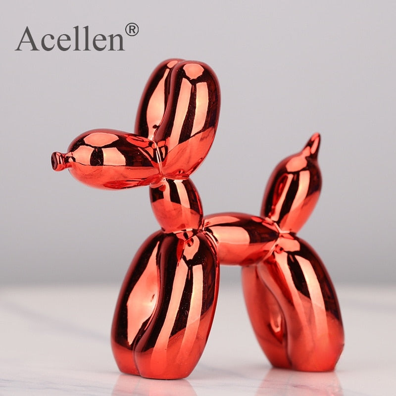 Dog Shape Statue Art Sculpture Figurine