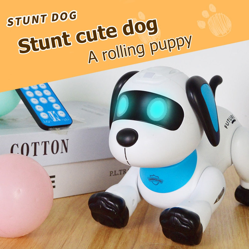 Intelligent Remote Voice Control Programming Robot Dog