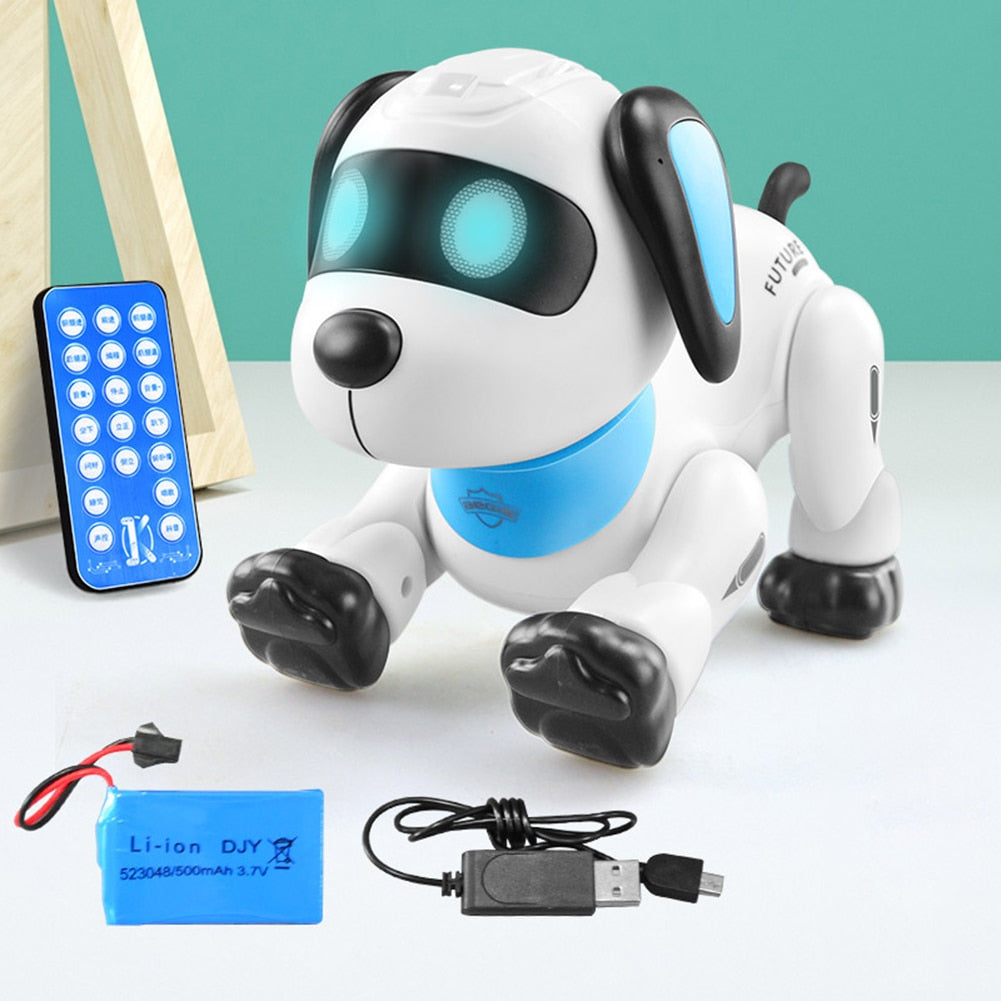 Intelligent Remote Voice Control Programming Robot Dog