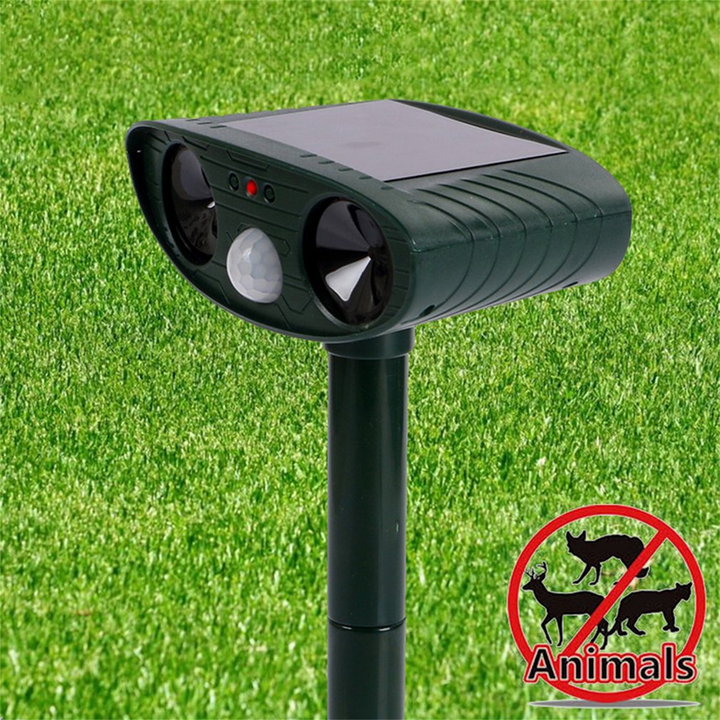 Ultrasonic Cat Dog Repellant Solar Powered