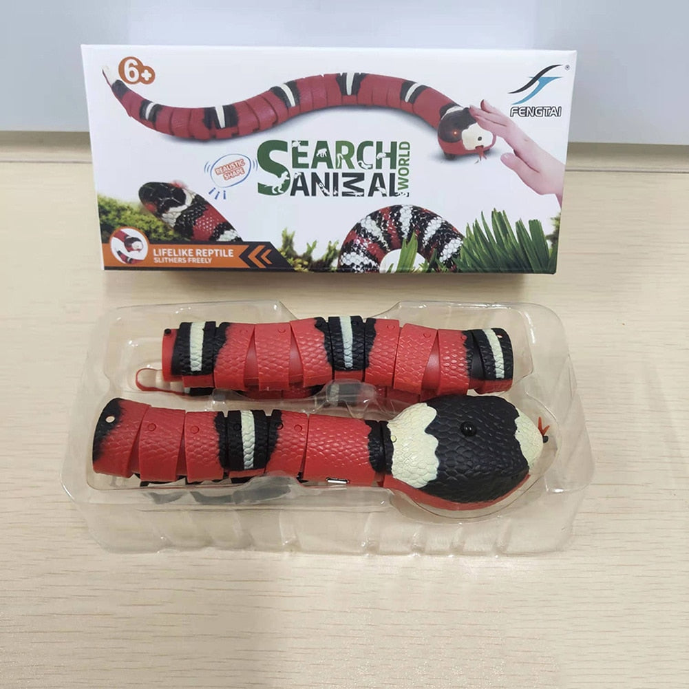 Interactive Smart Sensing Snake Cat Dog Toy