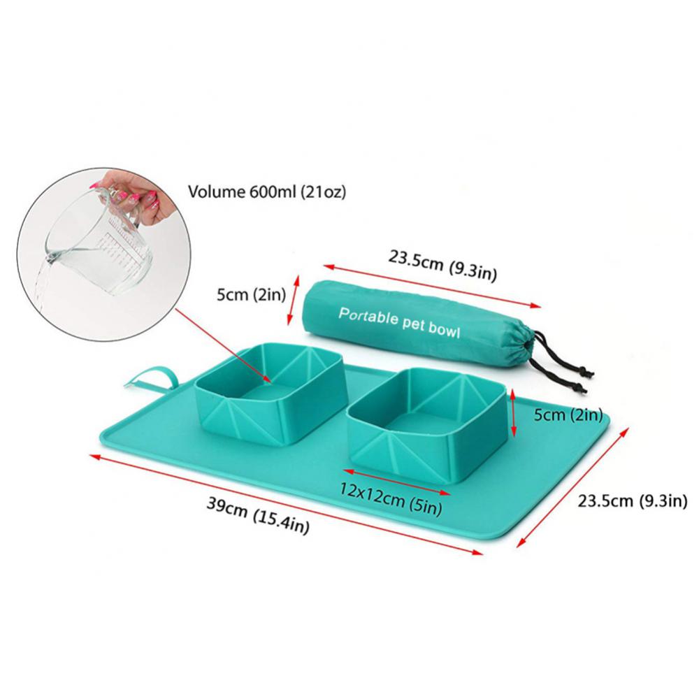 Pet Dog Travel Bowls