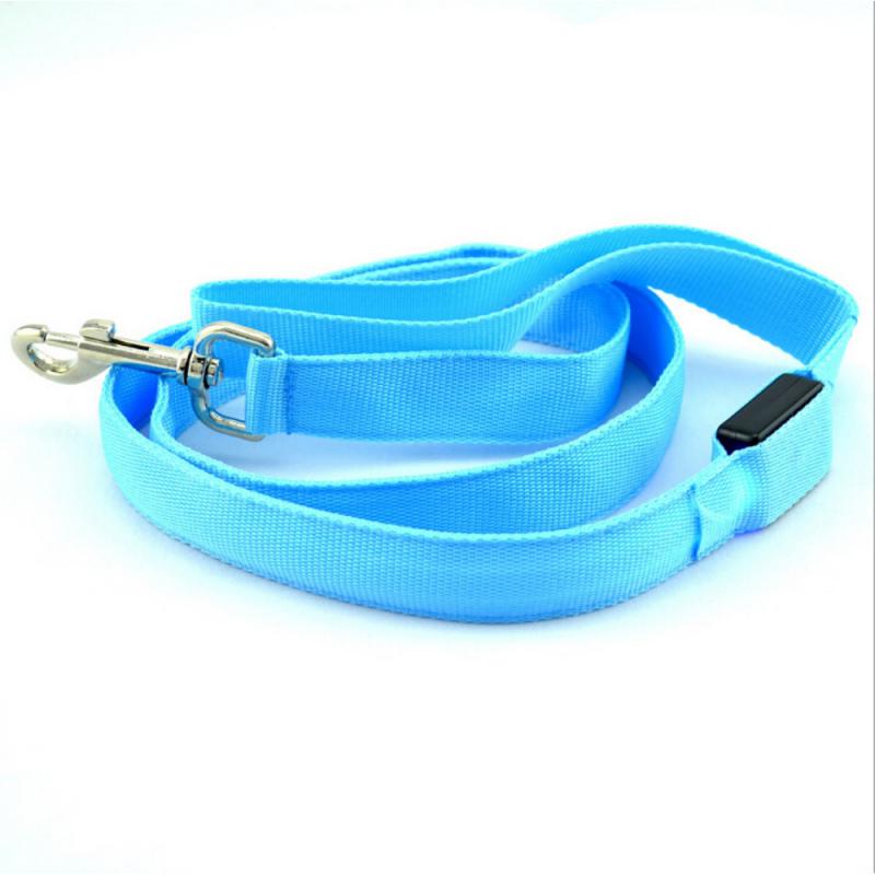 Pet USB Rechargeable Nylon Fabric Collar Ring