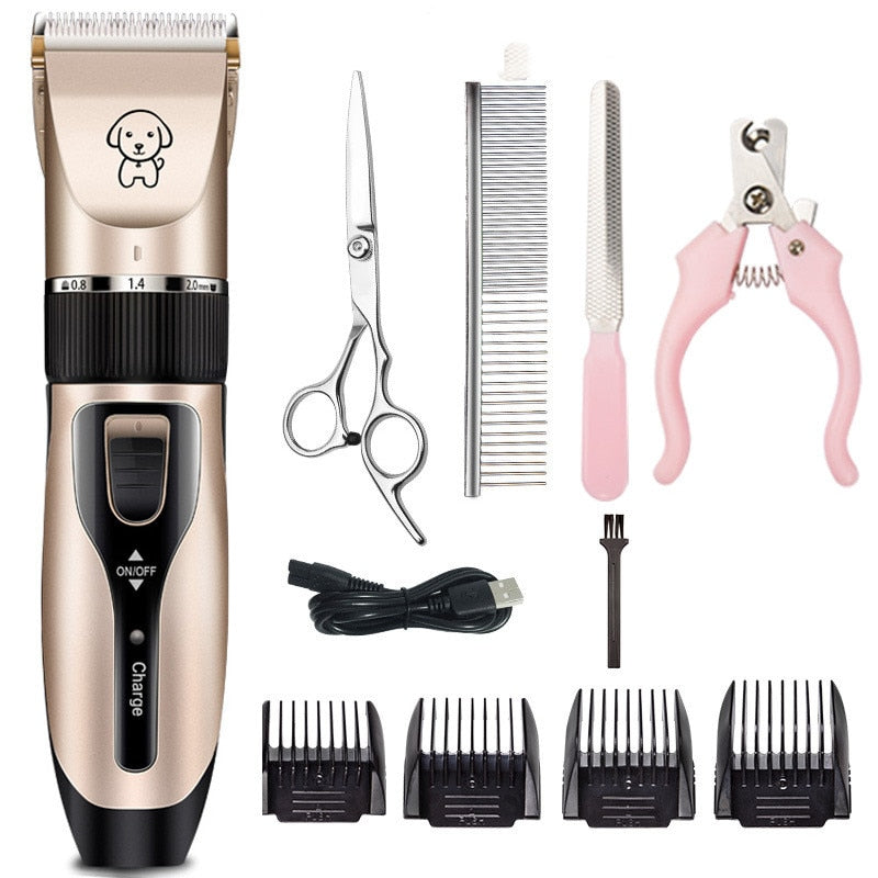 Professional Grooming Rechargeable Cat Dog Hair Trimmer