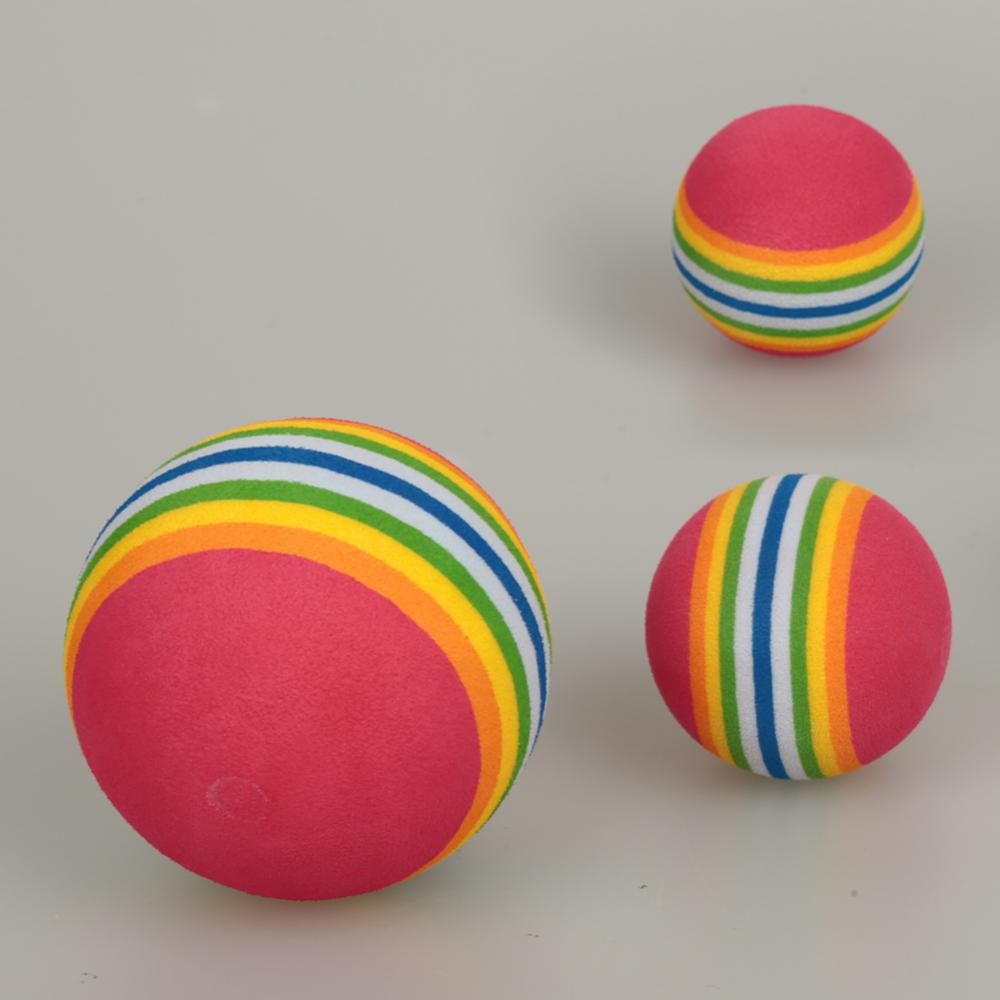 1Pcs Rainbow Toy Ball Training Cat Product