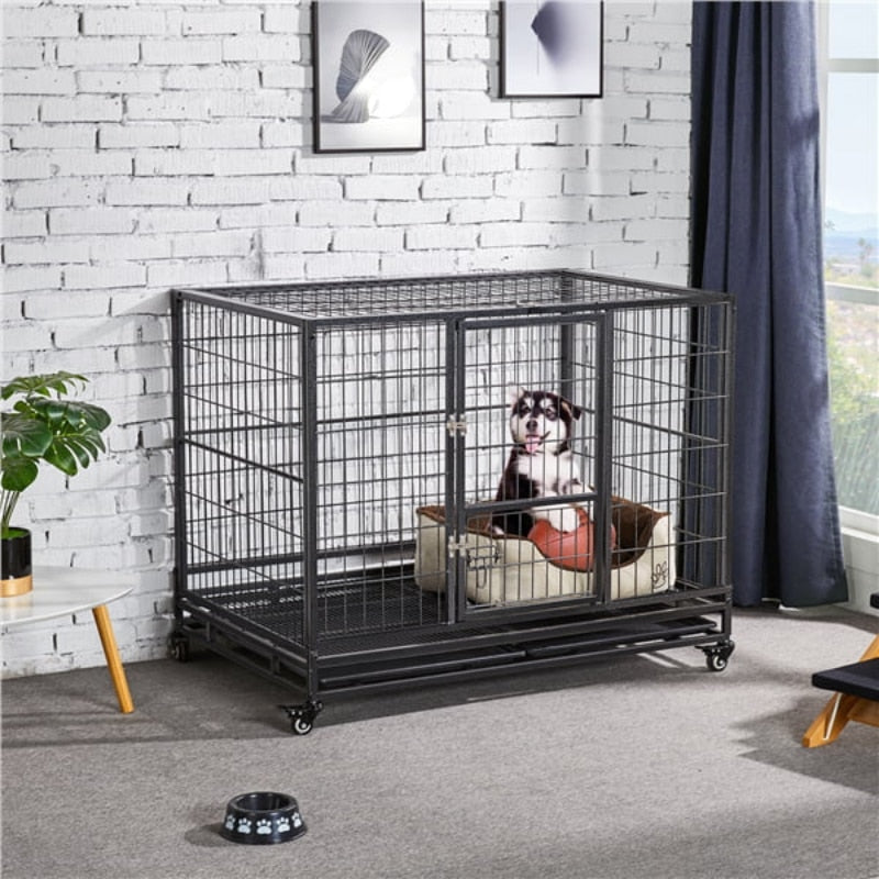 Heavy Duty Collapsible Dog Kennel and Crate