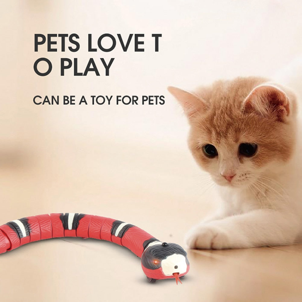 Interactive Smart Sensing Snake Cat Dog Toy