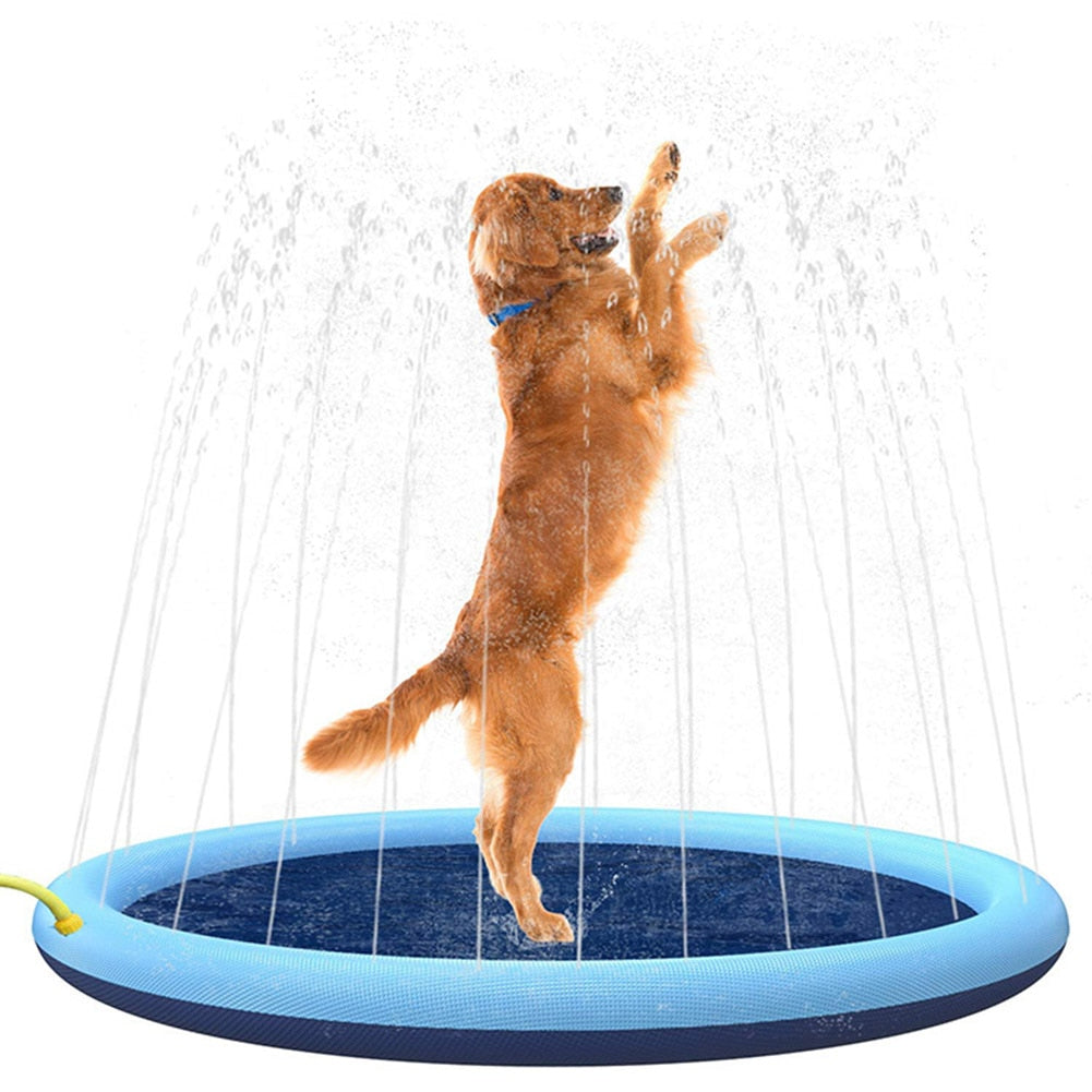 100/150/170cm Dogs Cats Kids Sprinkler Pad