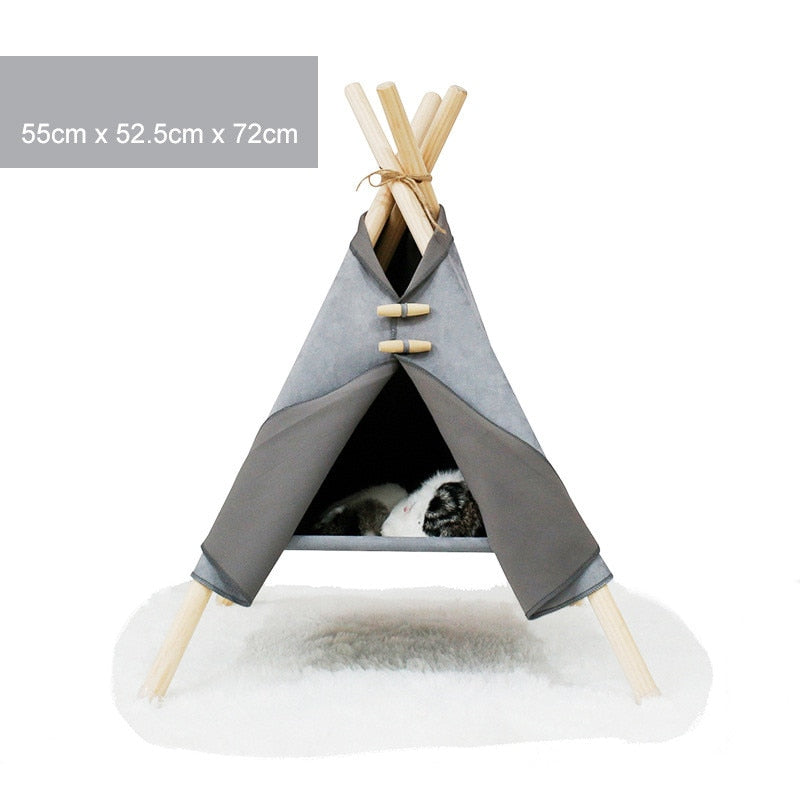 Teepee Dog & Cat Bed