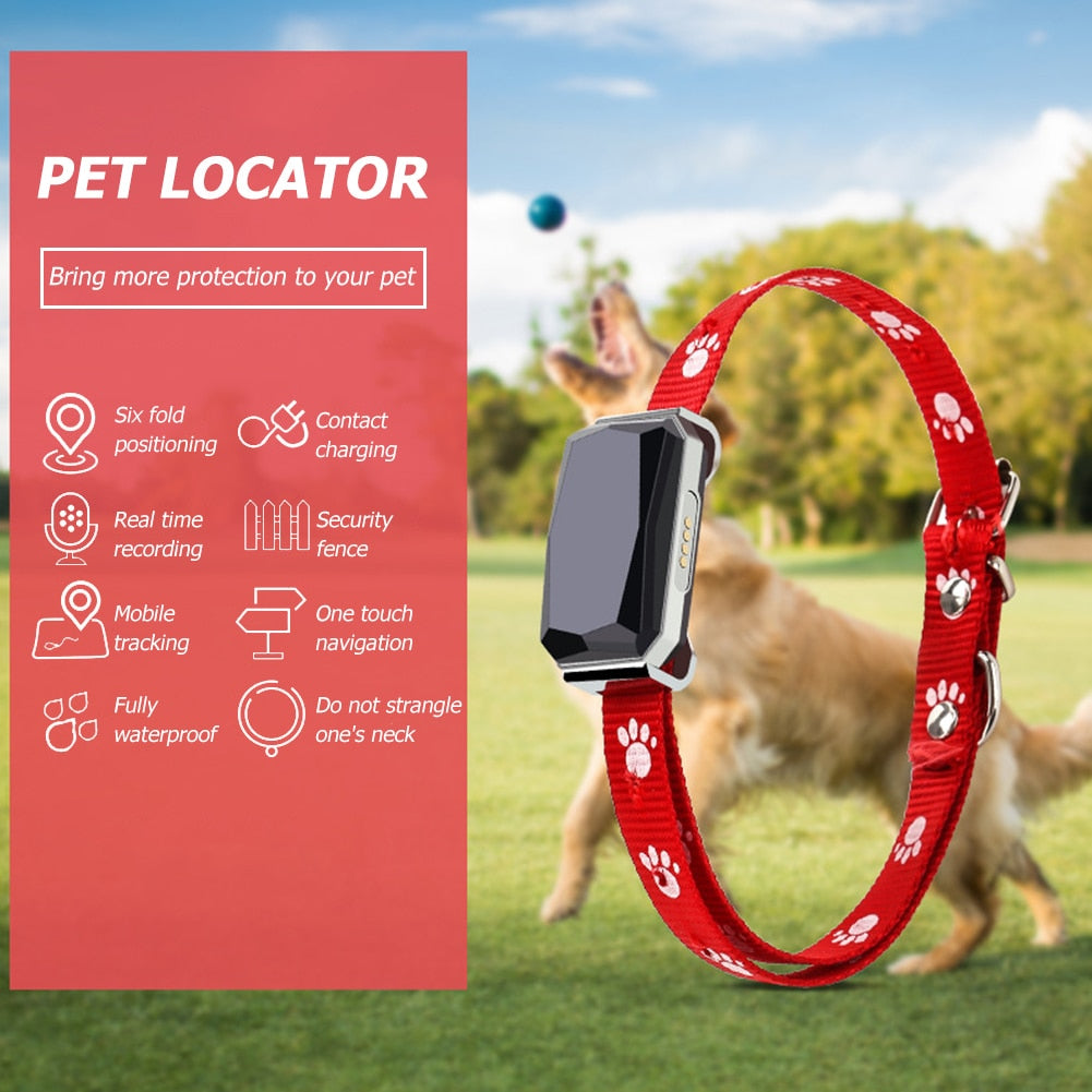 Waterproof Gps Wifi Tracker Cat Dog Location