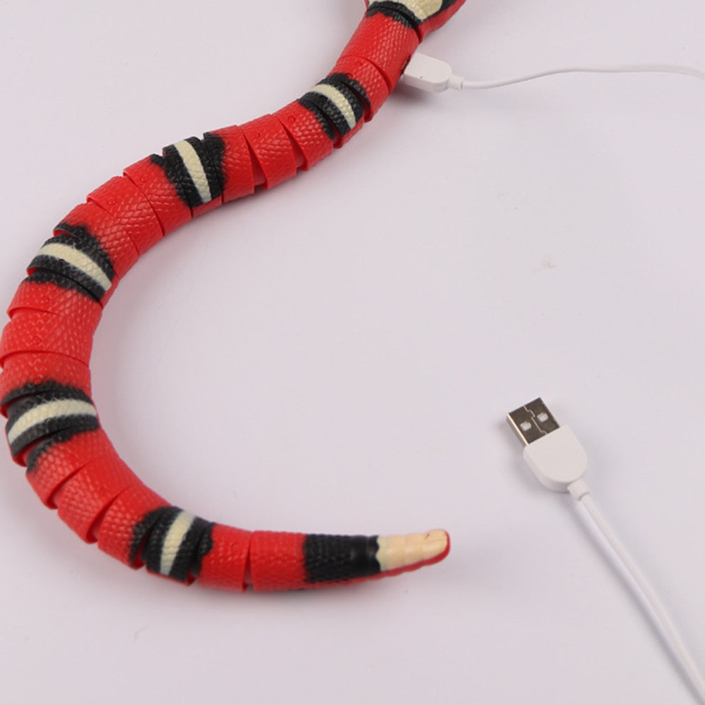 Interactive Smart Sensing Snake Cat Dog Toy