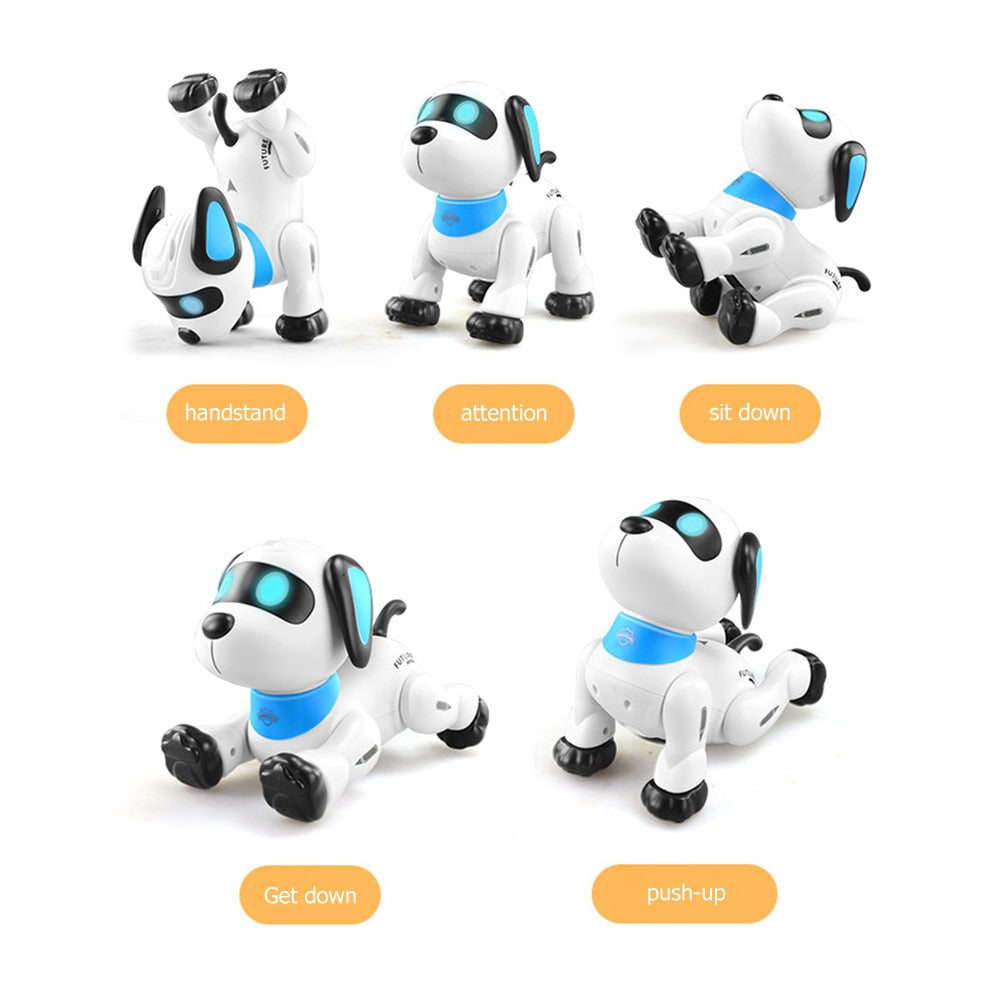 Intelligent Remote Voice Control Programming Robot Dog