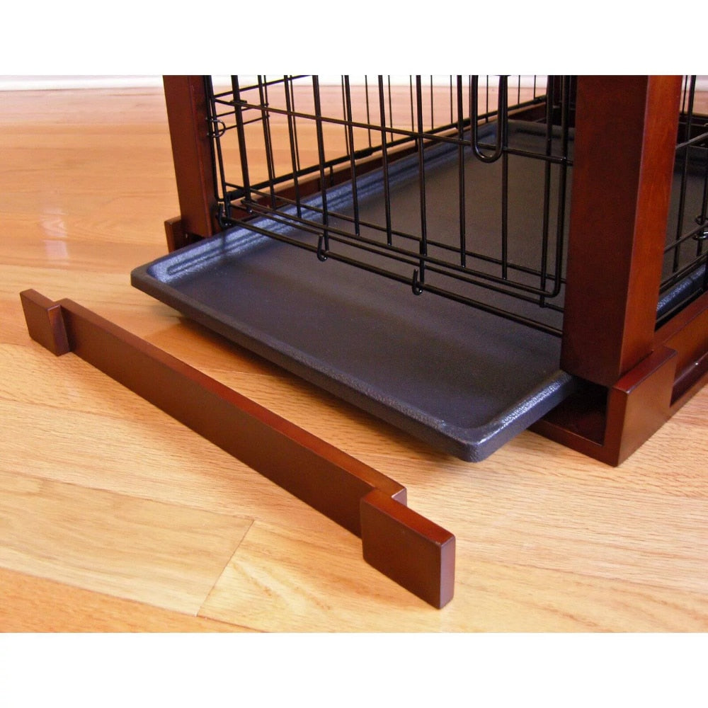 Merry Products Pet Dog Crate End Table