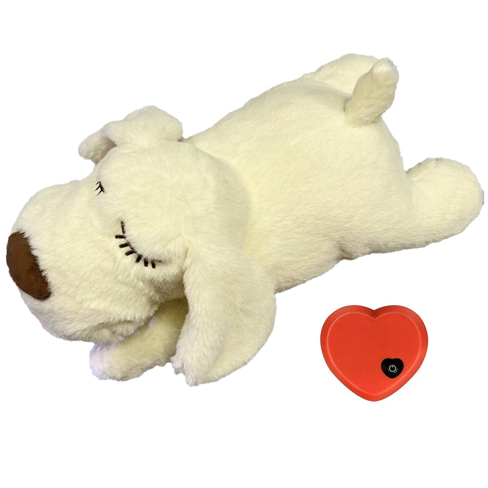 Heartbeat Pet Toy Plush Puppy  For Training