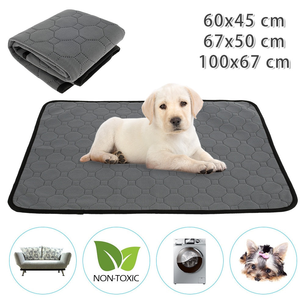 Anti-slip Dog Pee Pad Reusable Absorbent