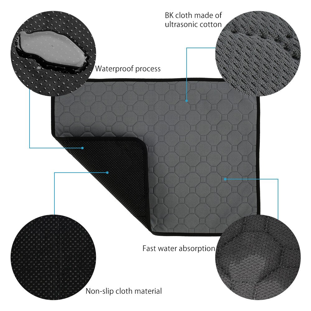 Anti-slip Dog Pee Pad Reusable Absorbent