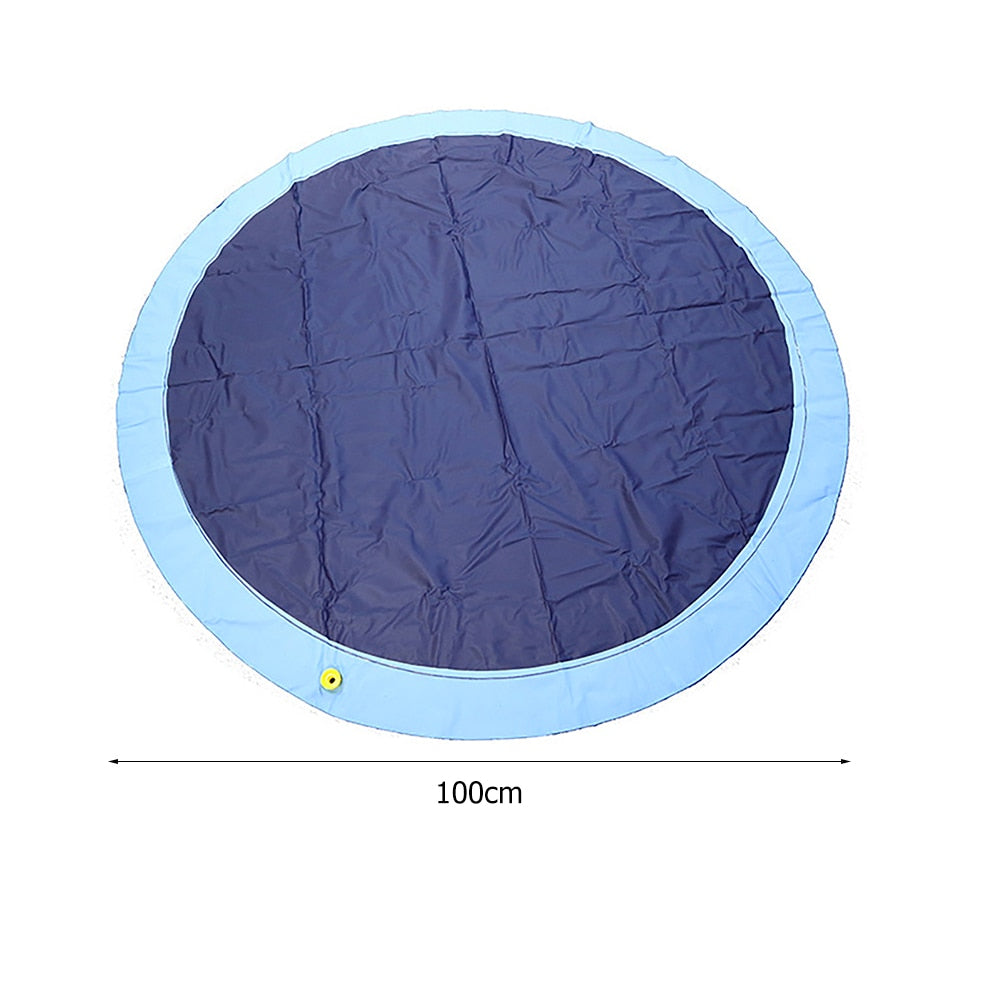 100/150/170cm Dogs Cats Kids Sprinkler Pad