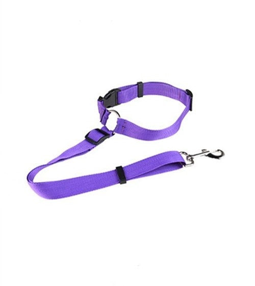 Pet Car Safety Adjustable Nylon Seat Belt