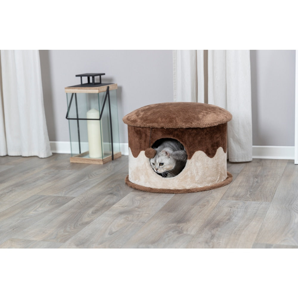 BOUSSAC Cozy Plush Cover Cat Condo