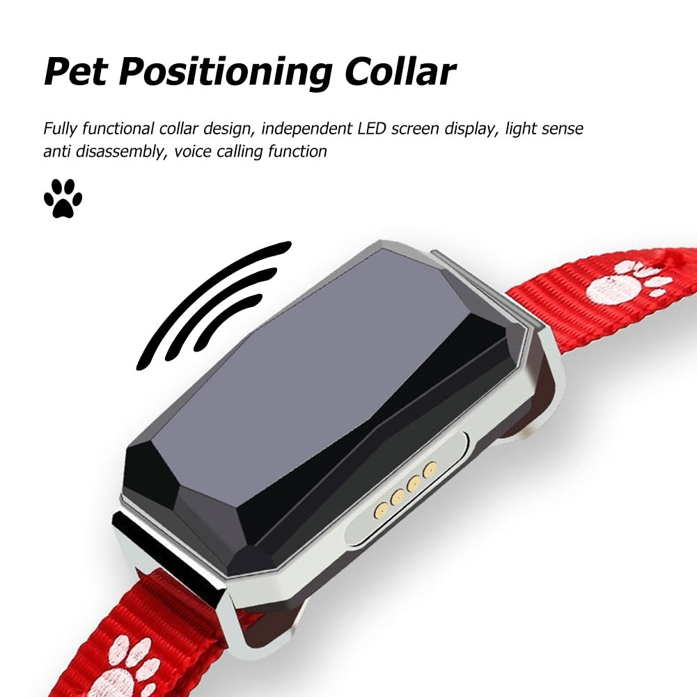 GPS  Wifi Tracker Real-time Tracking Collar